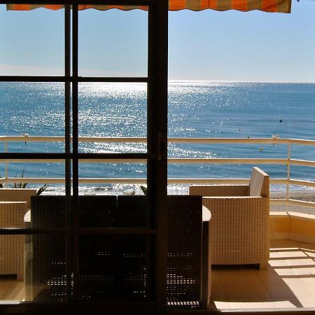 Apartamento Frente Al Mar,Primera Linea De Playa Rincón de la Victoria Exterior foto