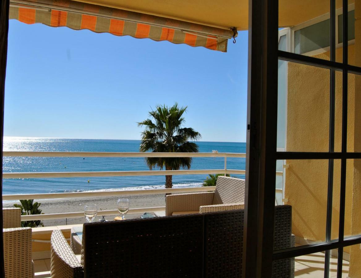 Apartamento Frente Al Mar,Primera Linea De Playa Rincón de la Victoria Exterior foto